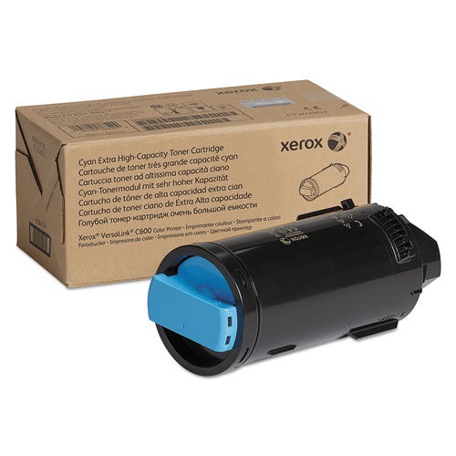 Image of Xerox® 106r03916 Extra High-Yield Toner, 16,800 Page-Yield, Cyan