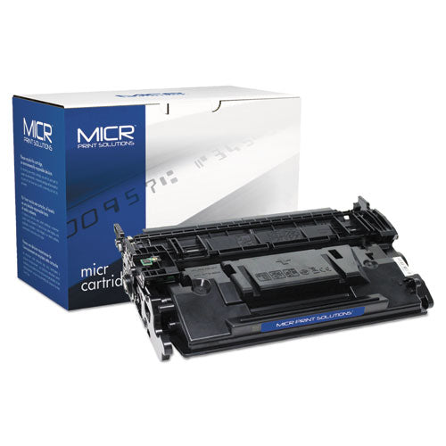 Image of MICR Print Solutions Compatible CF287A(M) (87AM) MICR Toner, 9,000 Page-Yield, Black
