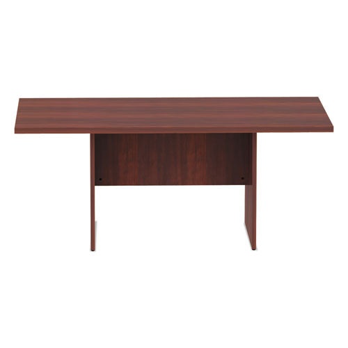 Image of Alera® Alera Valencia Series Conference Table, Rectangular, 70.88w x 41.38d x 29.5h, Medium Cherry