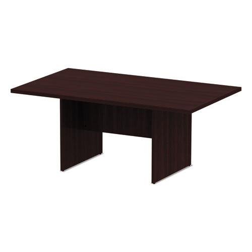 Image of Alera® Alera Valencia Series Conference Table, Rectangular, 70.88w x 41.38d x 29.5h, Mahogany