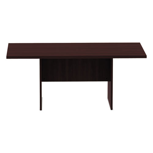 Image of Alera® Alera Valencia Series Conference Table, Rectangular, 70.88w x 41.38d x 29.5h, Mahogany