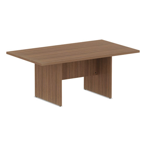 Image of Alera® Alera Valencia Series Conference Table, Rectangular, 70.88w x 41.38d x 29.5h, Modern Walnut