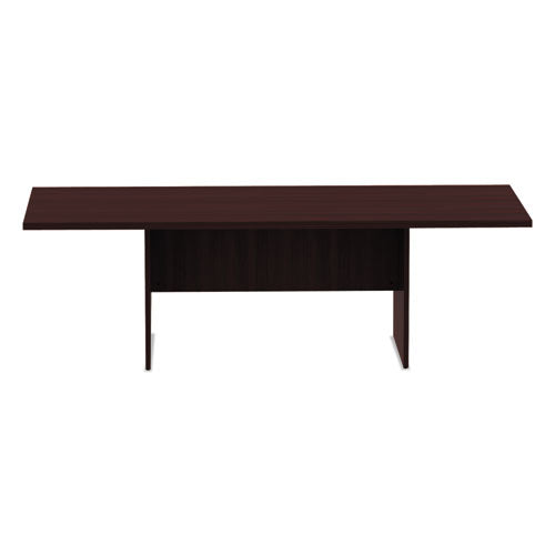 Image of Alera® Alera Valencia Series Conference Table, Rectangular, 94.5w x 41.38d x 29.5h, Mahogany