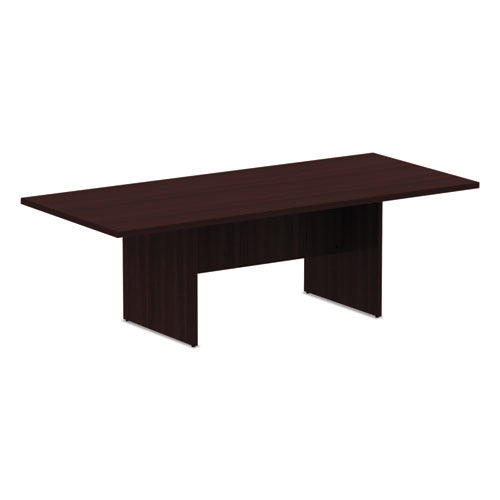 Image of Alera® Alera Valencia Series Conference Table, Rectangular, 94.5w x 41.38d x 29.5h, Mahogany