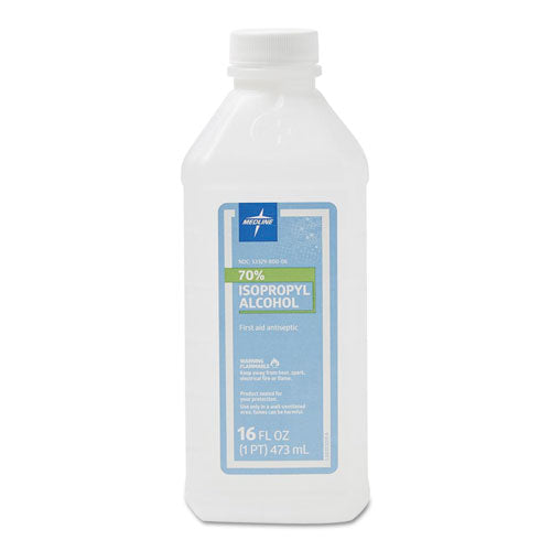 Image of Medline Isopropyl Rubbing Alcohol, 16 oz Bottle