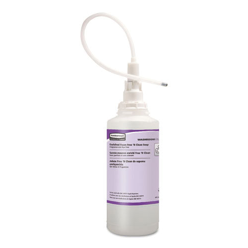 Image of Rubbermaid® Commercial TC OneShot Moisturizer Enriched Foam Soap Refill, Unscented, 800 mL, 4/Carton
