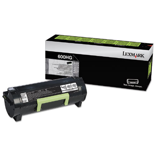 Image of Lexmark 60f0h0g Unison High-Yield Toner, 10,000 Page-Yield, Black