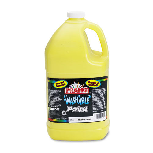 Image of Prang® Washable Paint, Yellow, 1 Gal Bottle