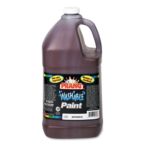 Image of Prang® Washable Paint, Brown, 1 Gal Bottle