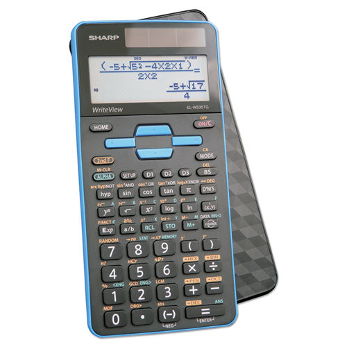 Image of Sharp® El-W535tgbbl Scientific Calculator, 16-Digit Lcd
