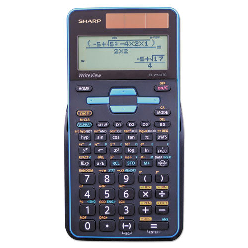 Image of Sharp® El-W535tgbbl Scientific Calculator, 16-Digit Lcd
