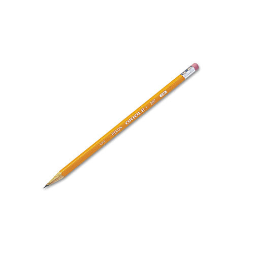 Image of Dixon® Oriole Pencil Value Pack, HB (#2), Black Lead, Yellow Barrel, 72/Pack