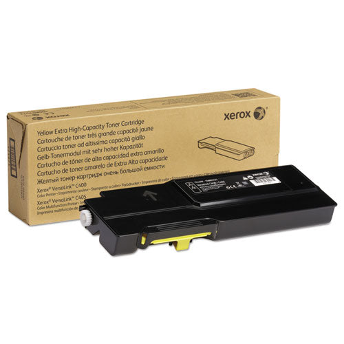 Image of Xerox® 106r03525 Extra High-Yield Toner, 8,000 Page-Yield, Yellow