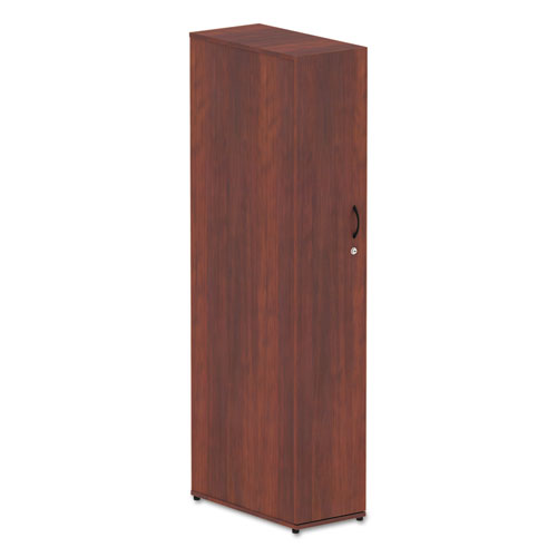 Image of Alera® Alera Valencia Series Wardrobe, 11.88w x 22.78d x 65h, Medium Cherry