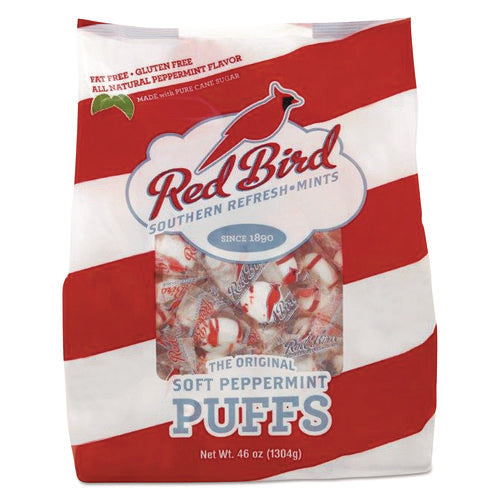 Image of Red Bird Peppermint Puffs, Peppermint, Tub, 46 Oz