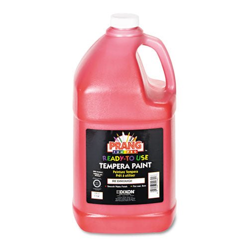 Image of Prang® Ready-To-Use Tempera Paint, Red, 1 Gal Bottle