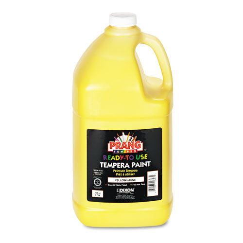 Image of Prang® Ready-To-Use Tempera Paint, Yellow, 1 Gal Bottle