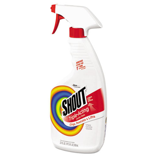 Image of Shout® Laundry Stain Treatment, Pleasant Scent, 22 Oz Trigger Spray Bottle