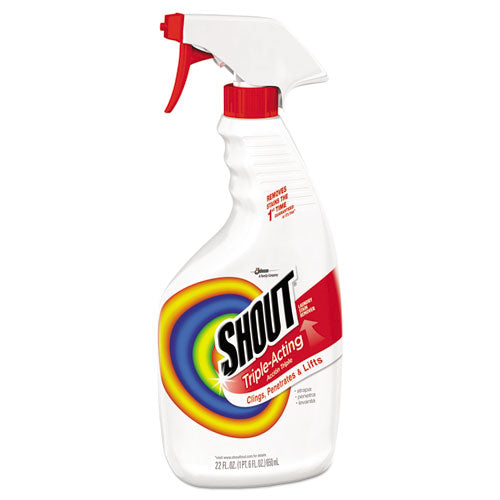 Image of Shout® Laundry Stain Treatment, Pleasant Scent, 22 Oz Trigger Spray Bottle