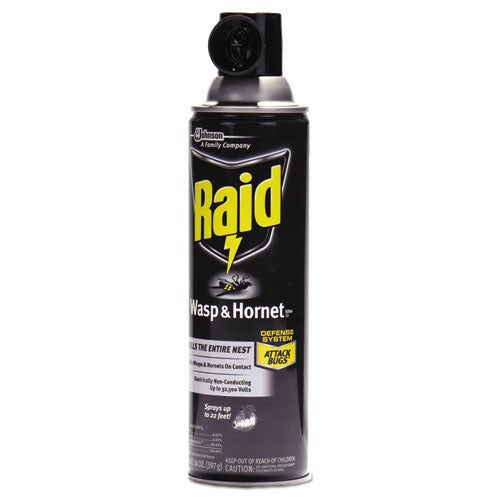 Image of Raid® Wasp and Hornet Killer, 14 oz Aerosol Spray