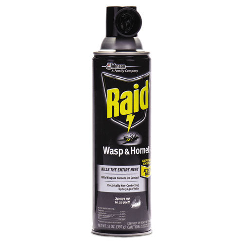 Image of Raid® Wasp and Hornet Killer, 14 oz Aerosol Spray