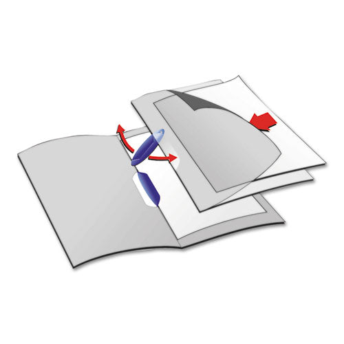 Image of Durable® Swingclip Clear Report Cover, Swing Clip, 8.5 X 11, Clear/clear, 25/box