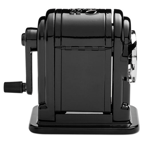 Image of X-ACTO® Ranger 55 Classroom Manual Pencil Sharpener, Manually-Powered, 3.25 X 6 X 5.5, Black