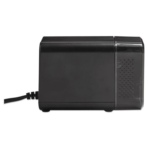 Image of X-ACTO® Model 1818 Xlr Office Electric Pencil Sharpener, Ac-Powered, 3.5 X 5.5 X 4.5, Black/silver/smoke