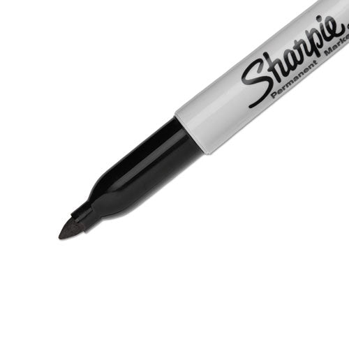 Image of Sharpie® Fine Tip Permanent Marker, Fine Bullet Tip, Black
