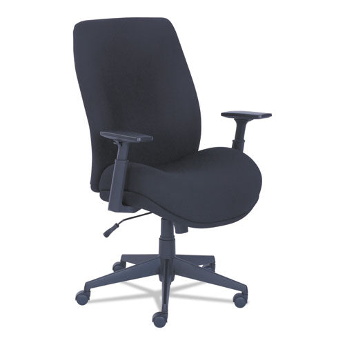 Image of La-Z-Boy® Baldwyn Series Mid Back Task Chair, Supports Up To 275 Lb, 19" To 22" Seat Height, Black