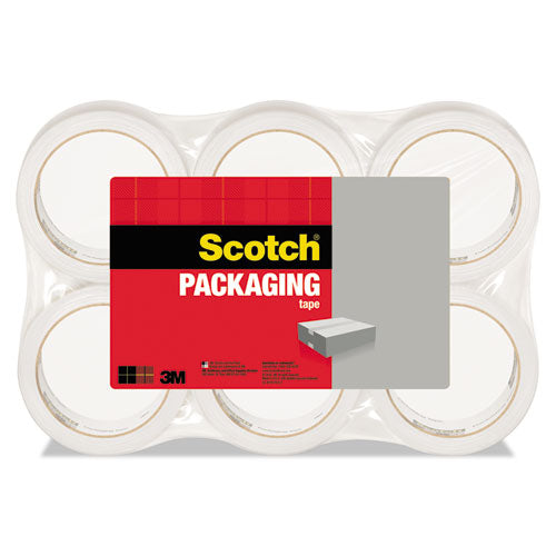 Image of Scotch® 3350 General Purpose Packaging Tape, 3" Core, 1.88" x 109 yds, Clear, 6/Pack