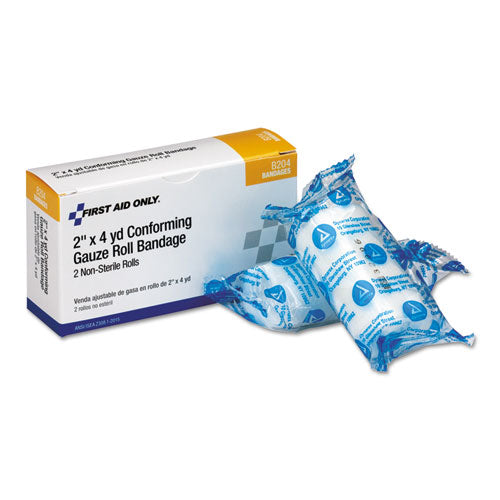 Image of First Aid Only 10 Person Ansi Class A Refill, 2" Conforming Gauze Bandage
