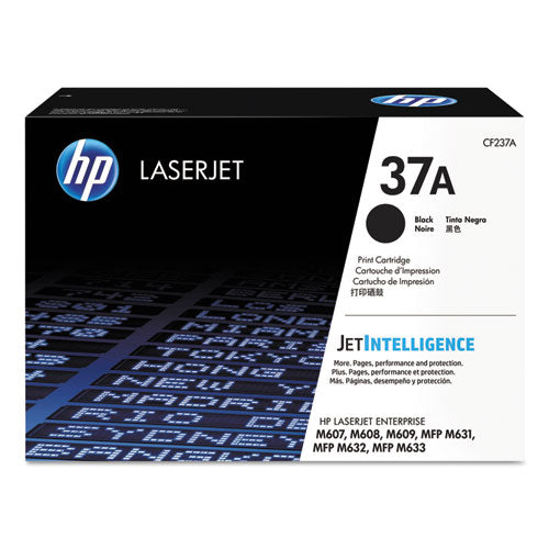 Image of HP HP 37a, (cf237a) Black Original Laserjet Toner Cartridge