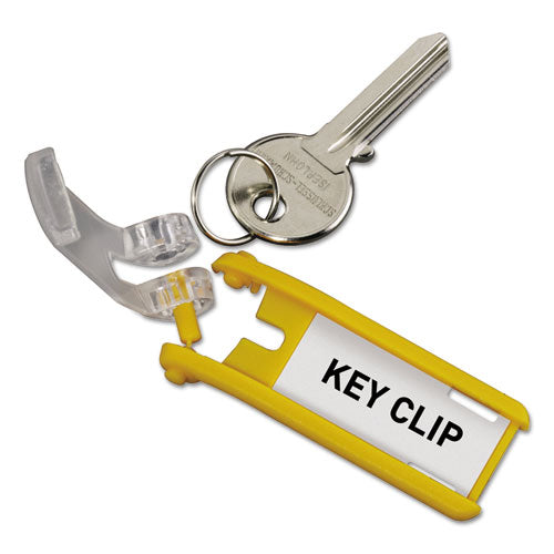 Image of Durable® Locking Key Cabinet, 54-Key, Brushed Aluminum, Silver, 11.75 x 4.63 x 11