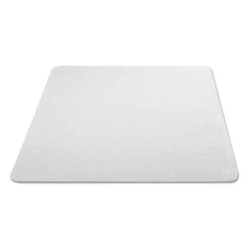 Image of Alera® All Day Use Non-Studded Chair Mat For Hard Floors, 46 X 60, Rectangular, Clear