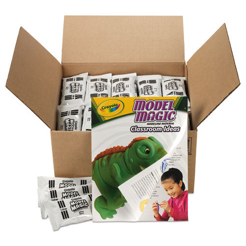 Image of Crayola® Model Magic Modeling Compound,1 Oz Packs, 75 Packs, White, 6 Lbs 13 Oz
