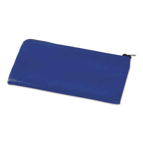 Image of Universal® Zippered Wallets/cases, Leatherette Pu, 11 X 6, Blue, 2/pack