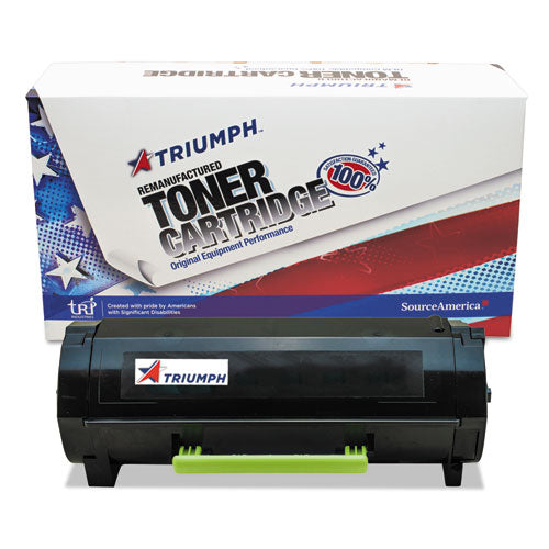 Image of Triumph Remanufactured 60f1h00 Extra High-Yield Toner, 10,000 Page-Yield, Black