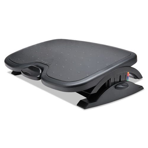 Image of Kensington® Solemate Plus Adjustable Footrest With Smartfit System, 21.9w X 3.7d X 14.2h, Black