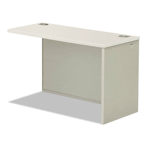Image of HON® 38000 Series Return Shell, Right, 60w x 24d x 29.5h, Silver Mesh/Light Gray