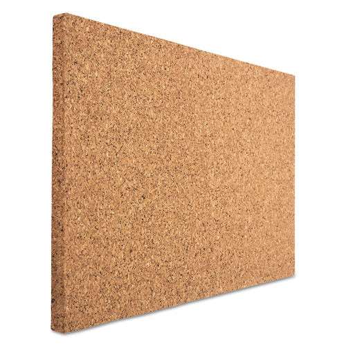 Image of Iceberg iDesign Frameless Cork Bulletin Board, 24" x 38", Tan Surface