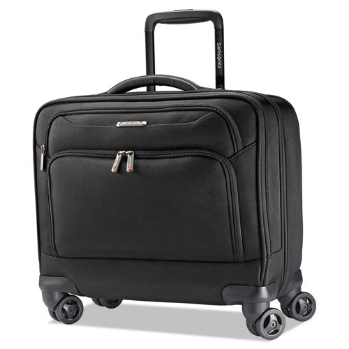 Image of Samsonite® Xenon 3 Spinner Mobile Office, Fits Devices Up to 15.6", Ballistic Polyester, 13.25 x 7.25 x 16.25, Black