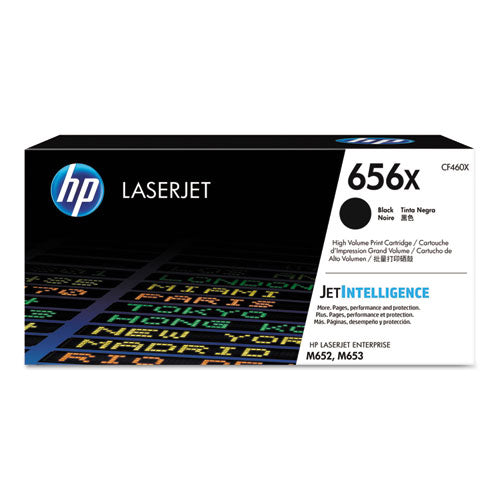 Image of HP HP 656x, (cf460x) High-Yield Black Original Laserjet Toner Cartridge