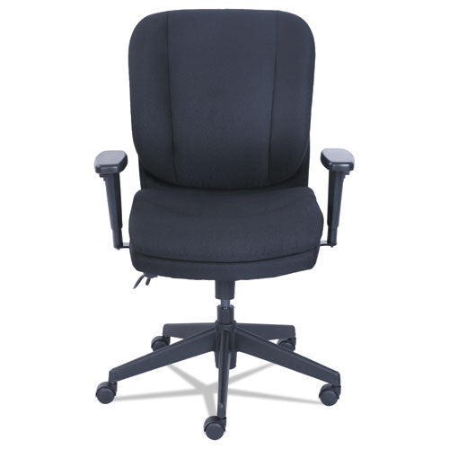 Image of SertaPedic® Cosset Ergonomic Task Chair, Supports Up To 275 Lb, 19.5" To 22.5" Seat Height, Black