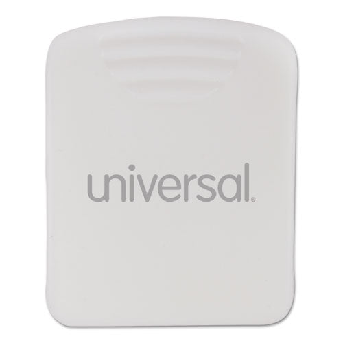 Image of Universal® Fabric Panel Wall Clips, 25 Sheet Capacity, White, 20/Pack