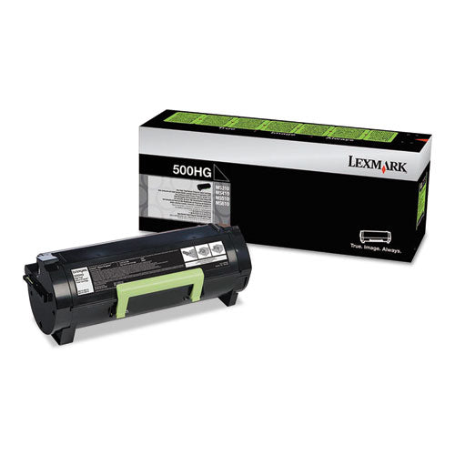Image of Lexmark 50f0h0g Unison High-Yield Toner, 5,000 Page-Yield, Black