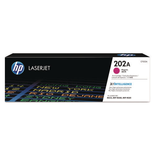 Image of HP HP 202a, (cf503a) Magenta Original Laserjet Toner Cartridge