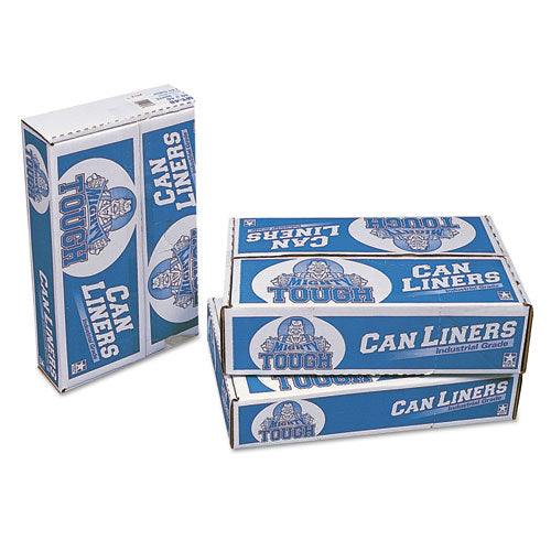 Image of Pitt Plastics Linear Low Density Can Liners, 30 gal, 0.75 mil, 30" x 36", White, Interleaved Roll, 200/Carton