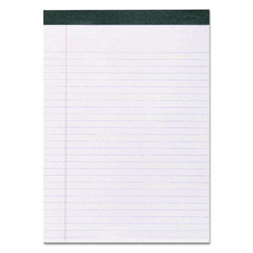 Image of Roaring Spring® Recycled Legal Pad, Wide/legal Rule, 40 White 8.5 X 11 Sheets, Dozen