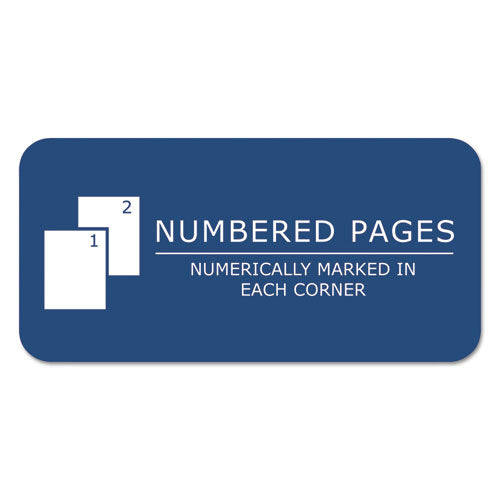 Image of Roaring Spring® Lab Research Notebook, Quadrille Rule (5 sq/in), Black Cover, (72) 11.25 x 8.75 Sheets
